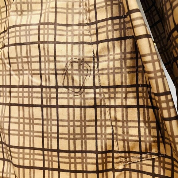 Vintage Women's Gucci Trench Coat Size 10 or 12 Made in Italy VERY RARE - Picture 14 of 16